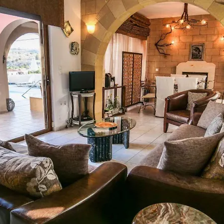 Luxury Villa Ioannis Líndos Zewnętrze zdjęcie